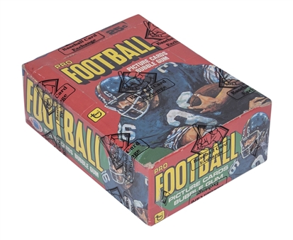 1980 Topps Football Unopened Wax Box (36 Packs) – BBCE Certified